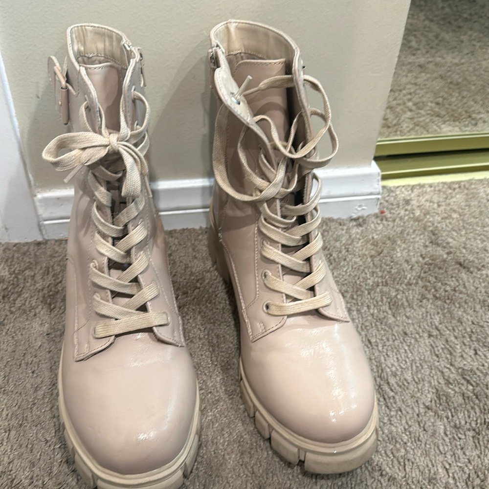 Girl Mia Taupe boots size 10